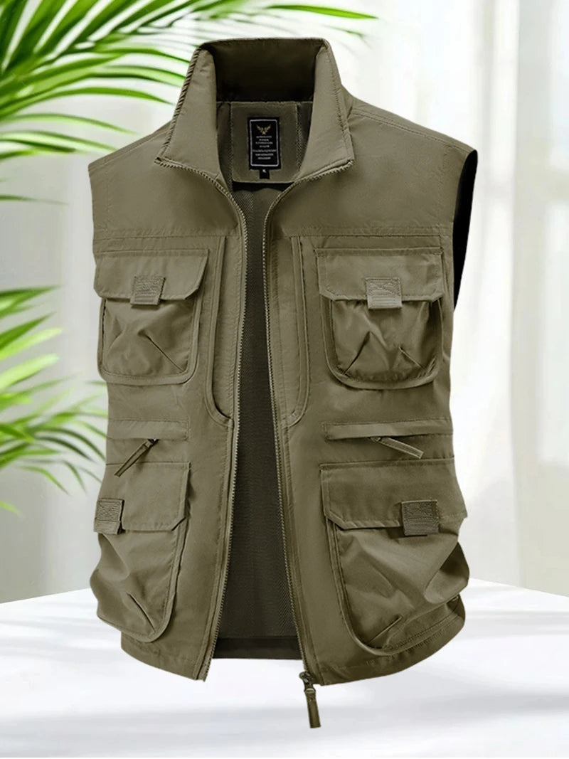 Andreas | Herren Leichte Outdoor-Weste mit Taschen - Elle Zürich