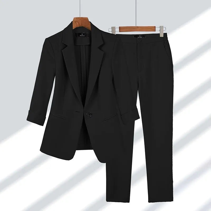 Monika | Maßgeschneiderter Business Anzug für Damen Zweiteiliges Set - Elle Zürich
