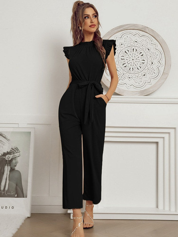 Karin | Eleganter Jumpsuit mit Weitem Bein - Elle Zürich