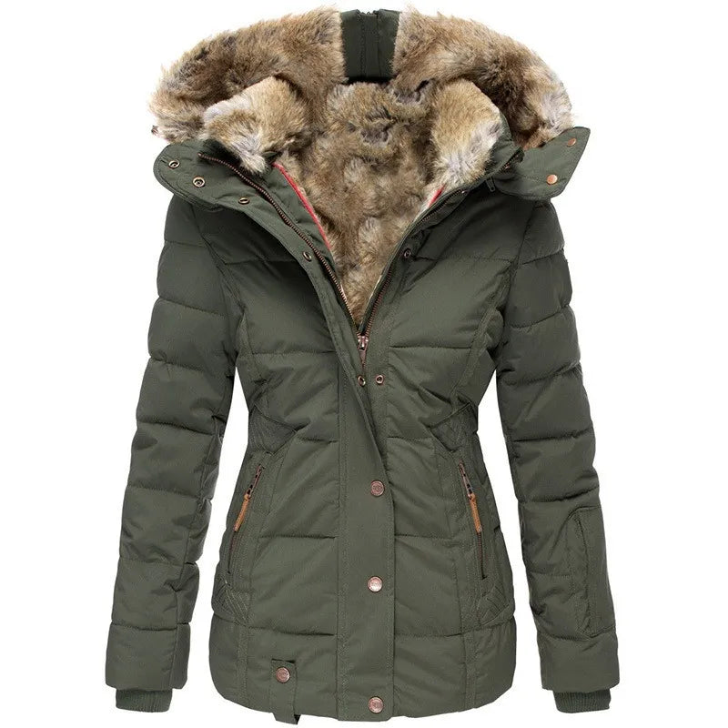 Frieda | Kuschelige Winterjacke mit Fellfutter - Elle Zürich