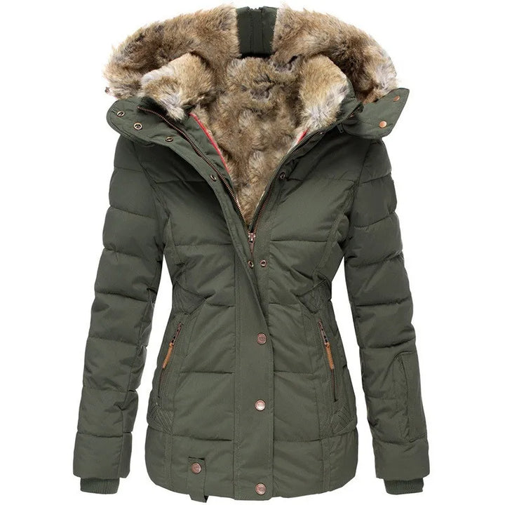 Frieda | Kuschelige Winterjacke mit Fellfutter - Elle Zürich