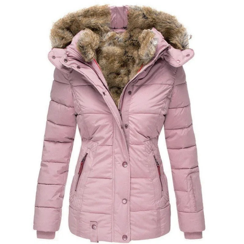 Frieda | Kuschelige Winterjacke mit Fellfutter - Elle Zürich