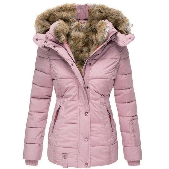 Frieda | Kuschelige Winterjacke mit Fellfutter - Elle Zürich