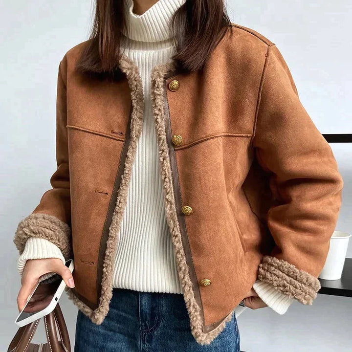 Renate | Gemütliche Damen-Winterjacke mit Fleecefutter - Elle Zürich