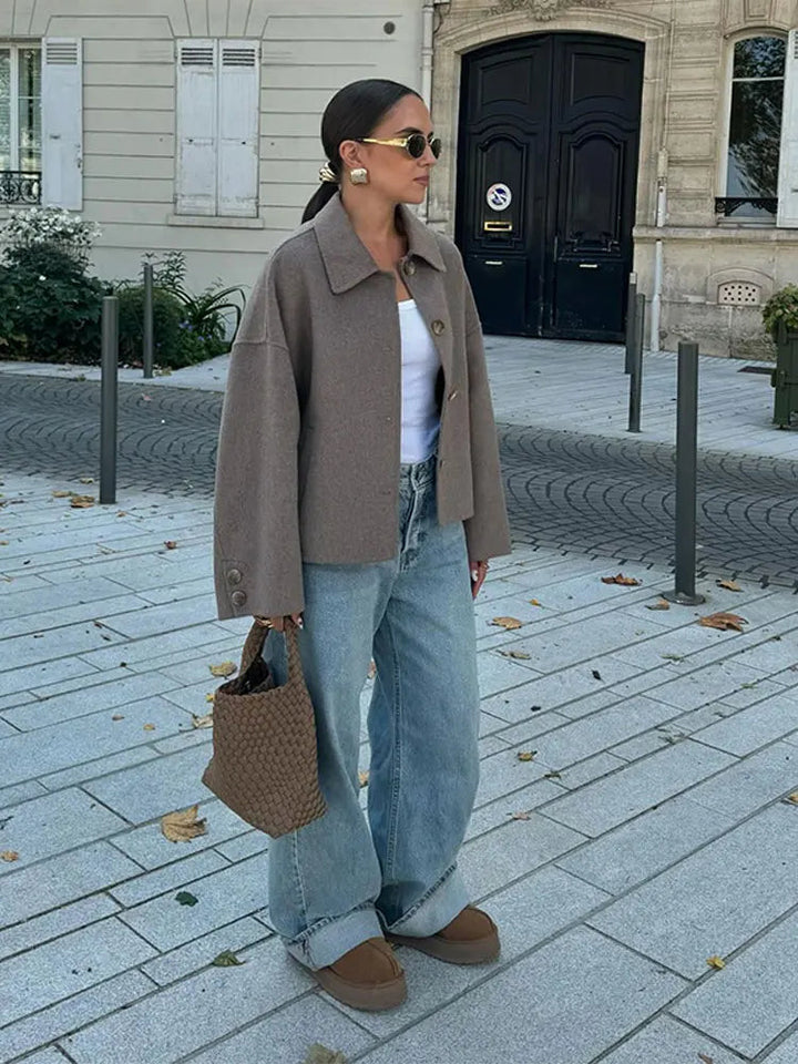 Jessica | Lässige Lockere Jacke Damen - Elle Zürich