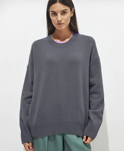 Leonie | Klassischer Damen-Kaschmirpullover - Elle Zürich