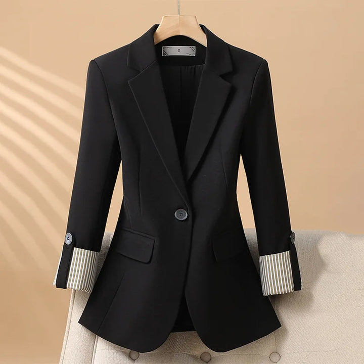 Marissa | Damen Winter Klassischer Blazer mit Knöpfen - Elle Zürich