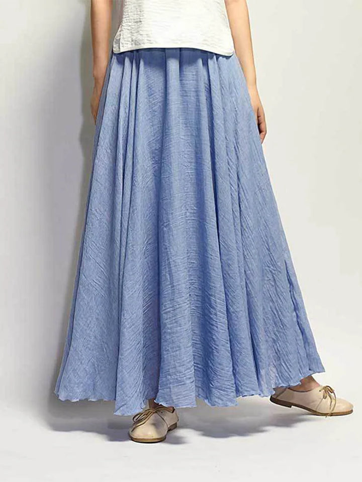 Petra | Luftiger Maxi-Rock mit Hoher Taille - Elle Zürich