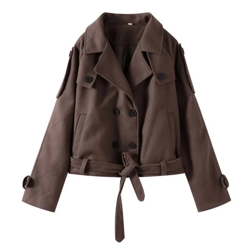 Isabella | Frauen Winterjacke mit Taillengürtel - Elle Zürich