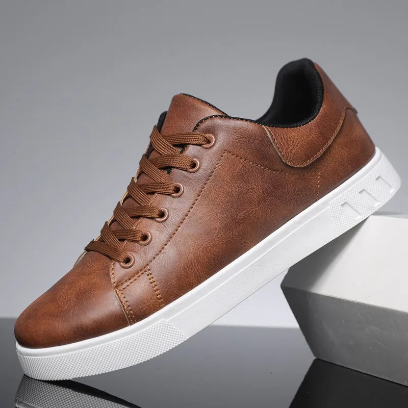 Paul | Herren Casual Low-Top Ledersneaker - Elle Zürich