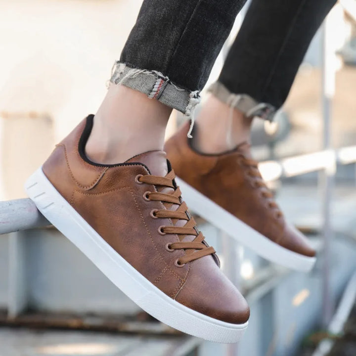 Paul | Herren Casual Low-Top Ledersneaker - Elle Zürich