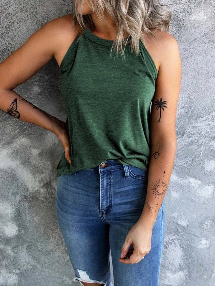 Magdalena | Damen Sommer-Freizeit-Tanktop ohne Ärmel - Elle Zürich