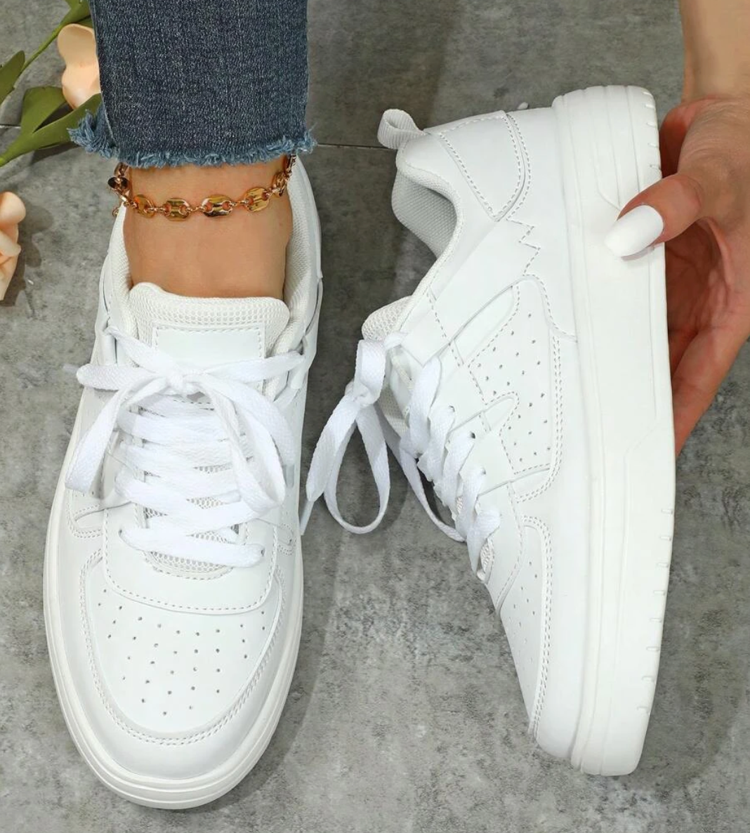 Eva | Damen Colorblock Pastell Freizeit Fashion Sneaker - Elle Zürich