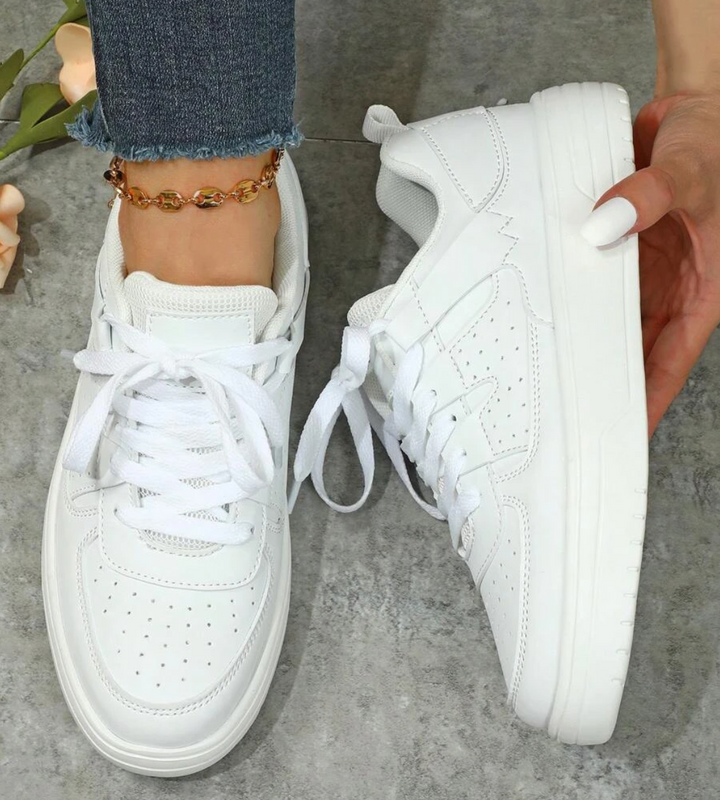 Eva | Damen Colorblock Pastell Freizeit Fashion Sneaker - Elle Zürich
