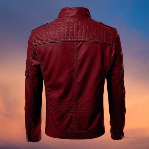 Georg | Herren Slim Fit Kunstlederjacke - Elle Zürich