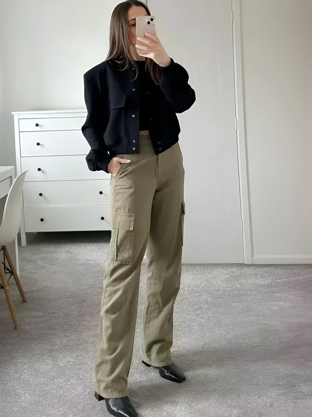 Karla | Elegante Kurze Übergangsjacke - Elle Zürich
