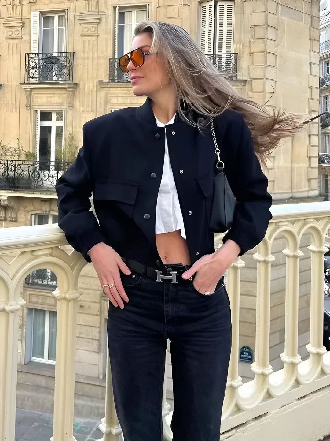 Karla | Elegante Kurze Übergangsjacke - Elle Zürich