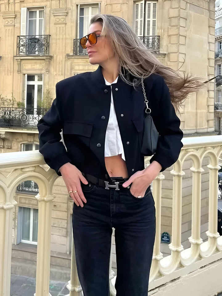 Karla | Elegante Kurze Übergangsjacke - Elle Zürich