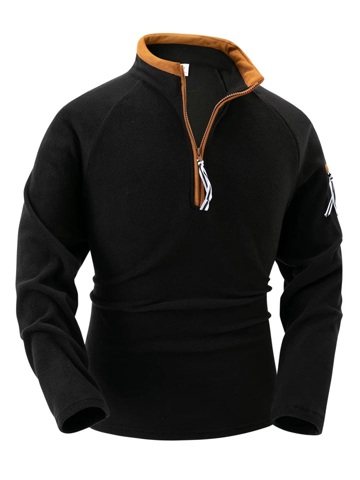 Hugo | Herren Half-Zip Pullover mit Taschenärmel - Elle Zürich