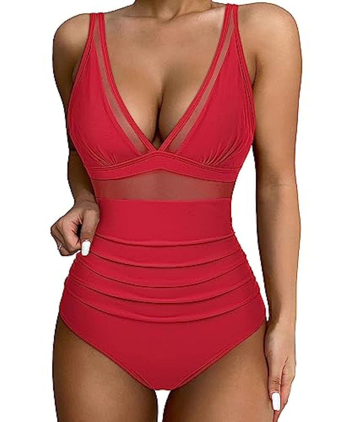 Angela | Eleganter Einteiler Badeanzug Damen - Elle Zürich