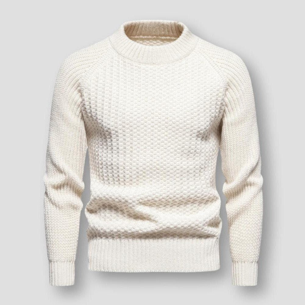 Friedrich | Herren-Winterstrickpullover mit strukturiertem Muster - Elle Zürich