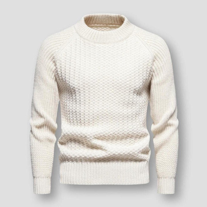 Friedrich | Herren-Winterstrickpullover mit strukturiertem Muster - Elle Zürich