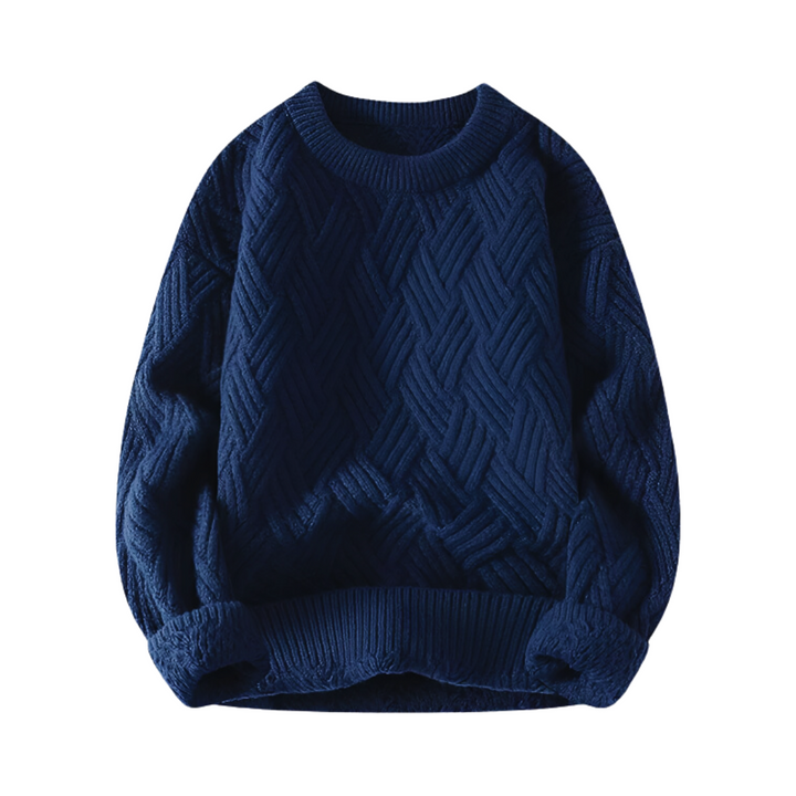 Wilfried | Herren Winterpullover mit Strukturstrick - Elle Zürich