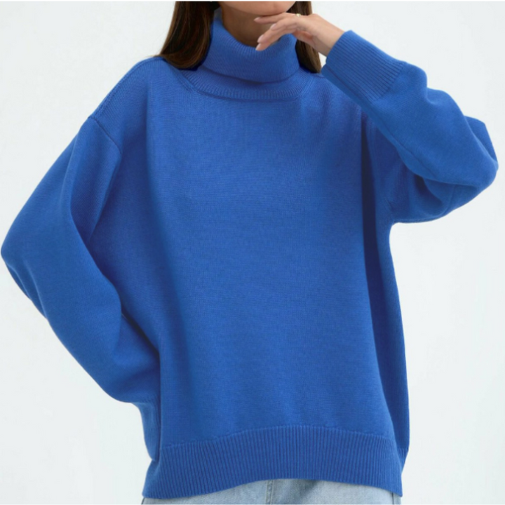 Isabella | Damen Oversize Rollkragenpullover mit lockerer Passform - Elle Zürich
