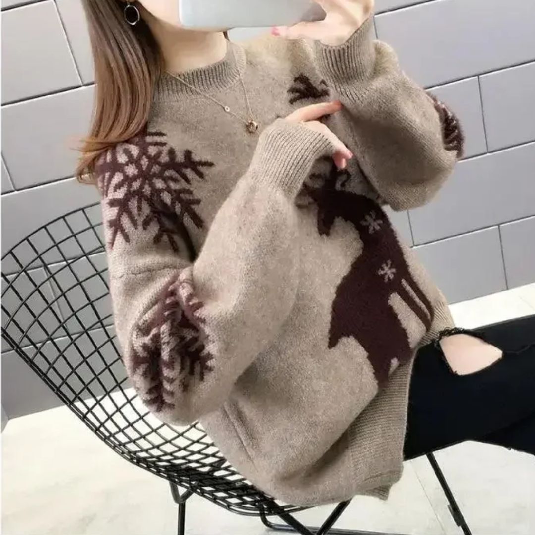 Katharina | Bequemer und lässiger Pullover für Damen - Elle Zürich