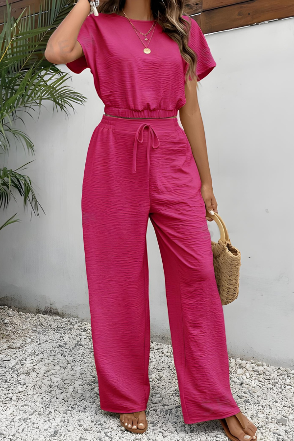 Karla | Stylishes Zweiteiliges Outfit mit Lockerer Passform - Elle Zürich