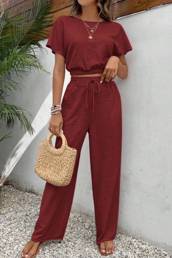 Karla | Stylishes Zweiteiliges Outfit mit Lockerer Passform - Elle Zürich