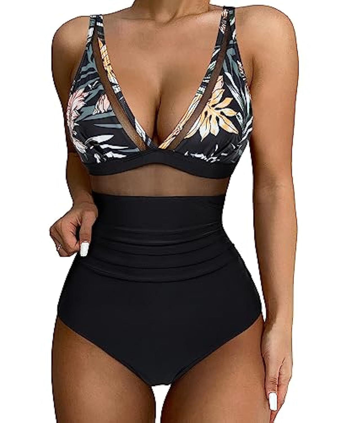 Angela | Eleganter Einteiler Badeanzug Damen - Elle Zürich