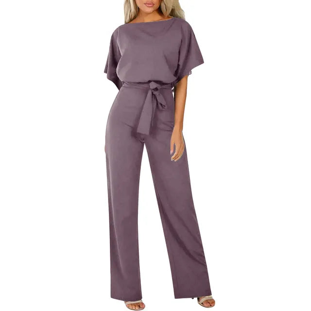 Jasmin | Eleganter Stretch Jumpsuit für Damen - Elle Zürich