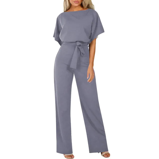 Jasmin | Eleganter Stretch Jumpsuit für Damen - Elle Zürich