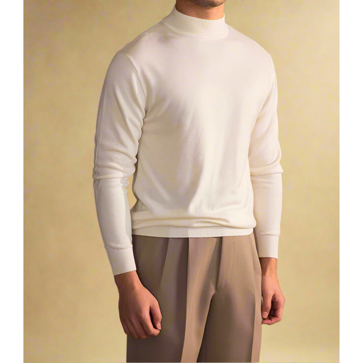 Felix | Herren Slim Fit Pullover mit Stehkragen - Elle Zürich