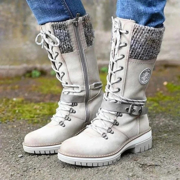 Helene | Damen Stylische Winter Wanderstiefel