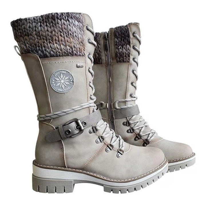 Helene | Damen Stylische Winter Wanderstiefel
