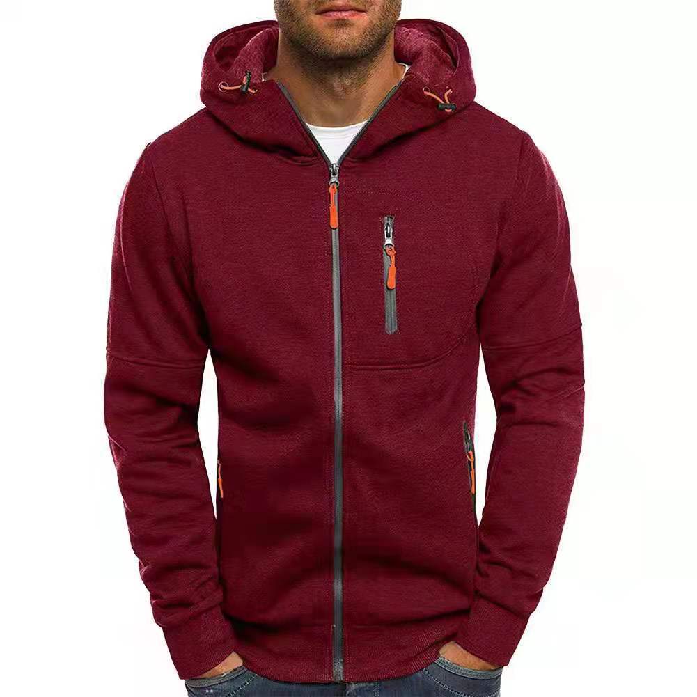 Edgar | Herren Zip-Up Hoodie mit mehreren Taschen - Elle Zürich