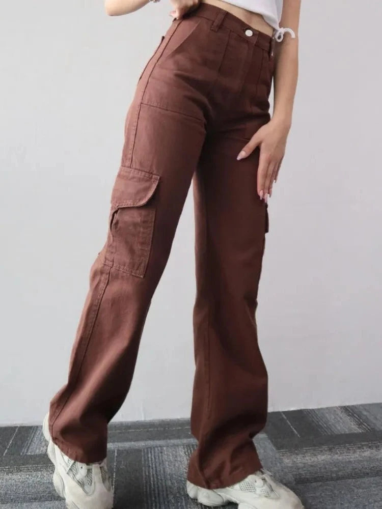 Kerstin | Damen Winter-Cargohose mit Hohem Bund - Elle Zürich
