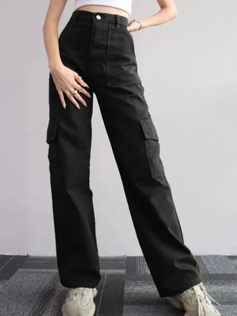 Kerstin | Damen Winter-Cargohose mit Hohem Bund - Elle Zürich