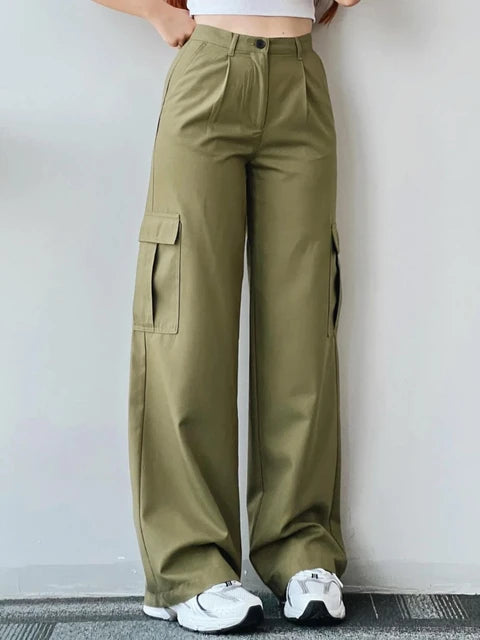 Kerstin | Damen Winter-Cargohose mit Hohem Bund - Elle Zürich