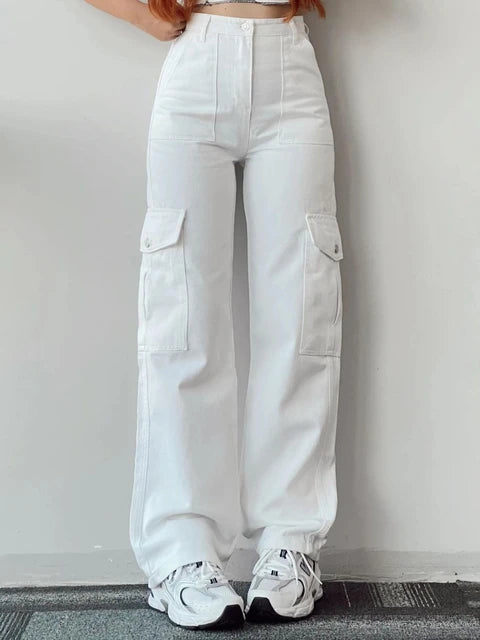 Kerstin | Damen Winter-Cargohose mit Hohem Bund - Elle Zürich