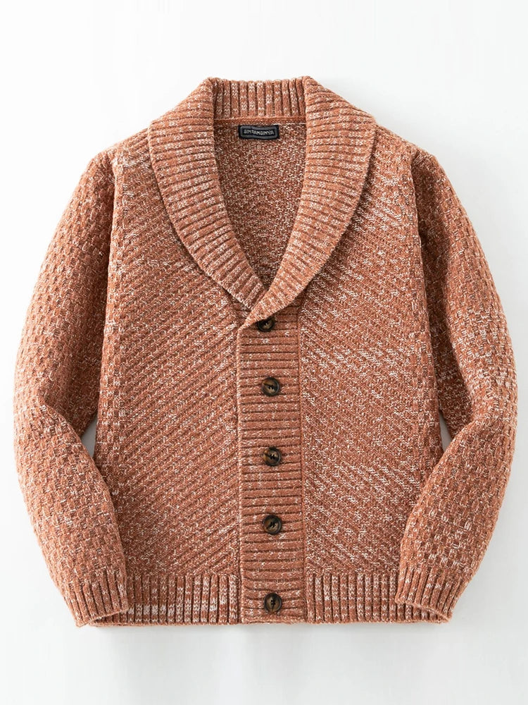 Werner | Herren Winter Strickpullover mit Knöpfen - Elle Zürich