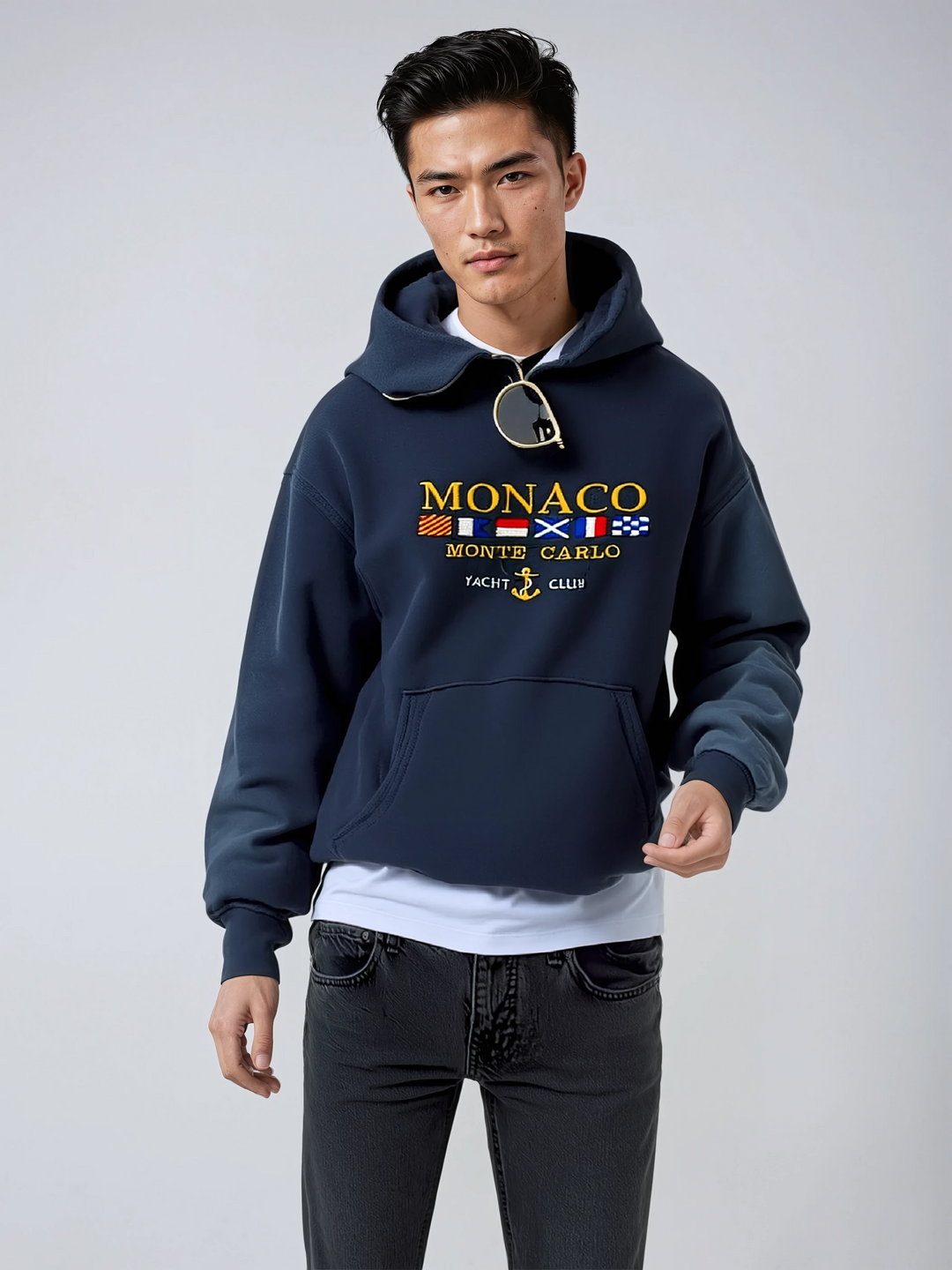 Norbert | Herren Winter Hoodie mit Logo-Print für gemütlichen Komfort - Elle Zürich