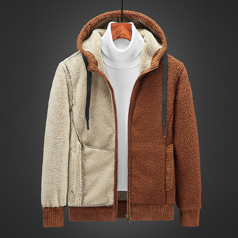 David | Herren Hoodie-Jacke mit Reißverschluss - Elle Zürich