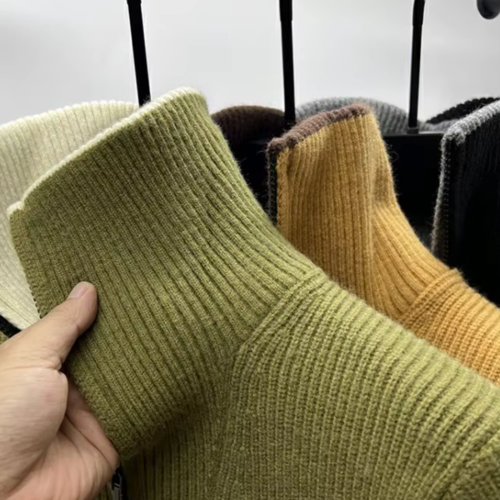 Otto | Herren Strickpullover mit Reißverschluss für Winterwärme - Elle Zürich