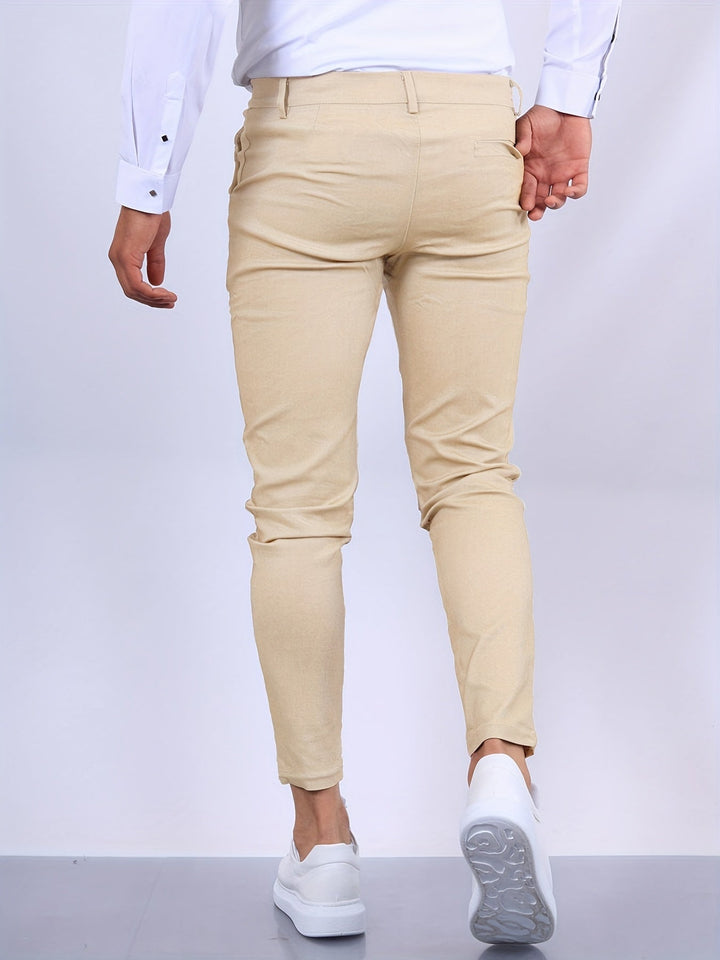 Jürgen | Slim Fit Herren Formelle Stretchhose - Elle Zürich