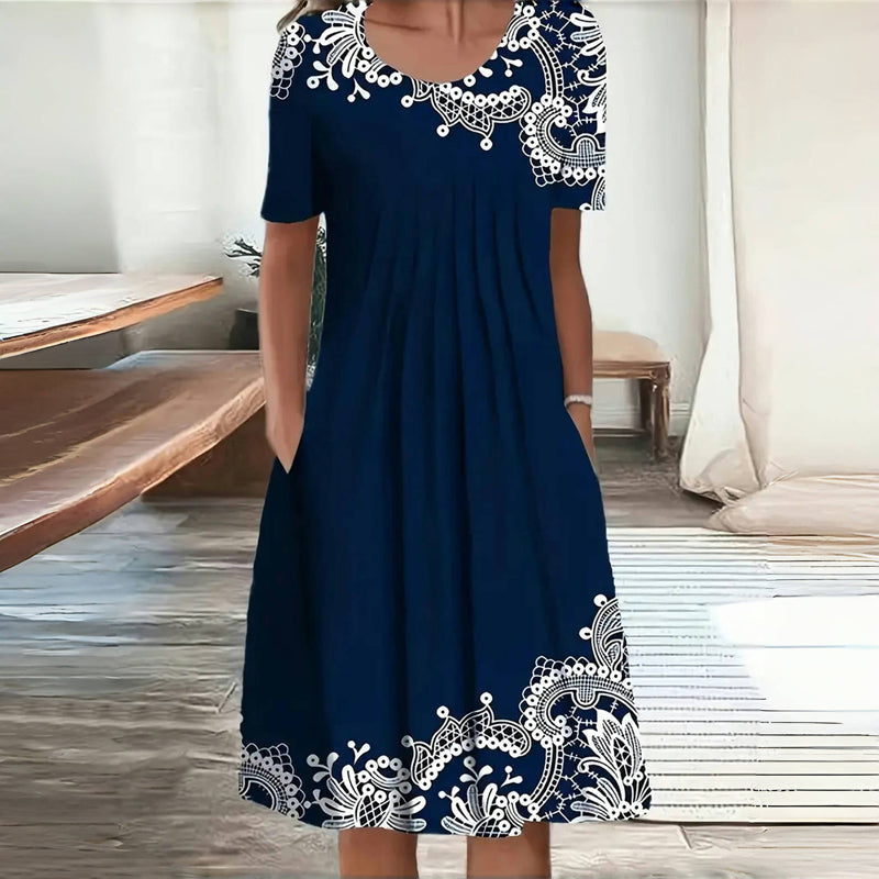Alina | Lässiges Vintage-Sommerkleid Für Damen - Elle Zürich