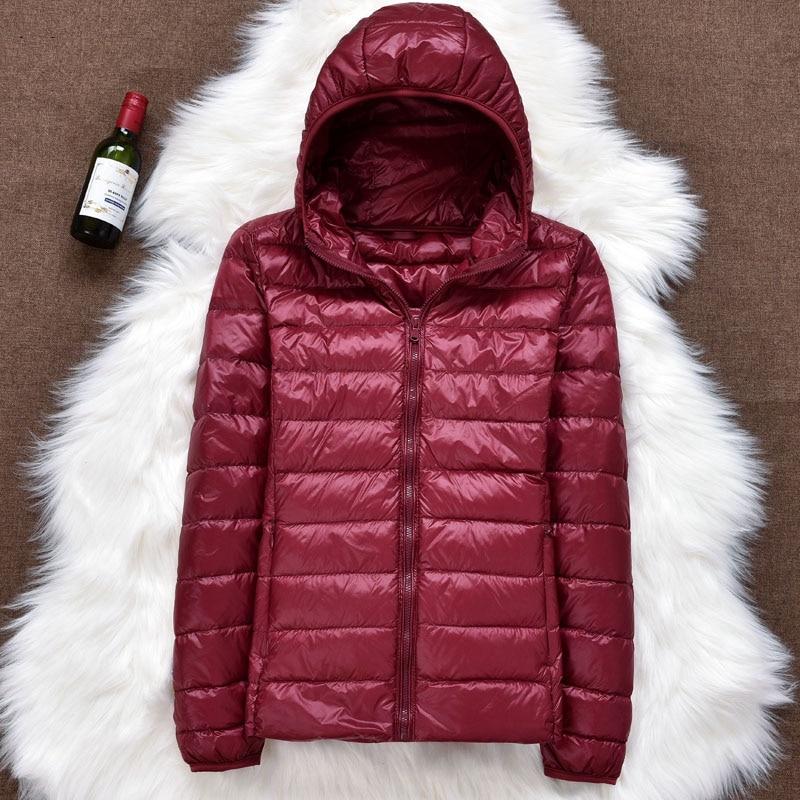 Jasmin | Damen Winter Steppjacke mit Kapuze - Elle Zürich