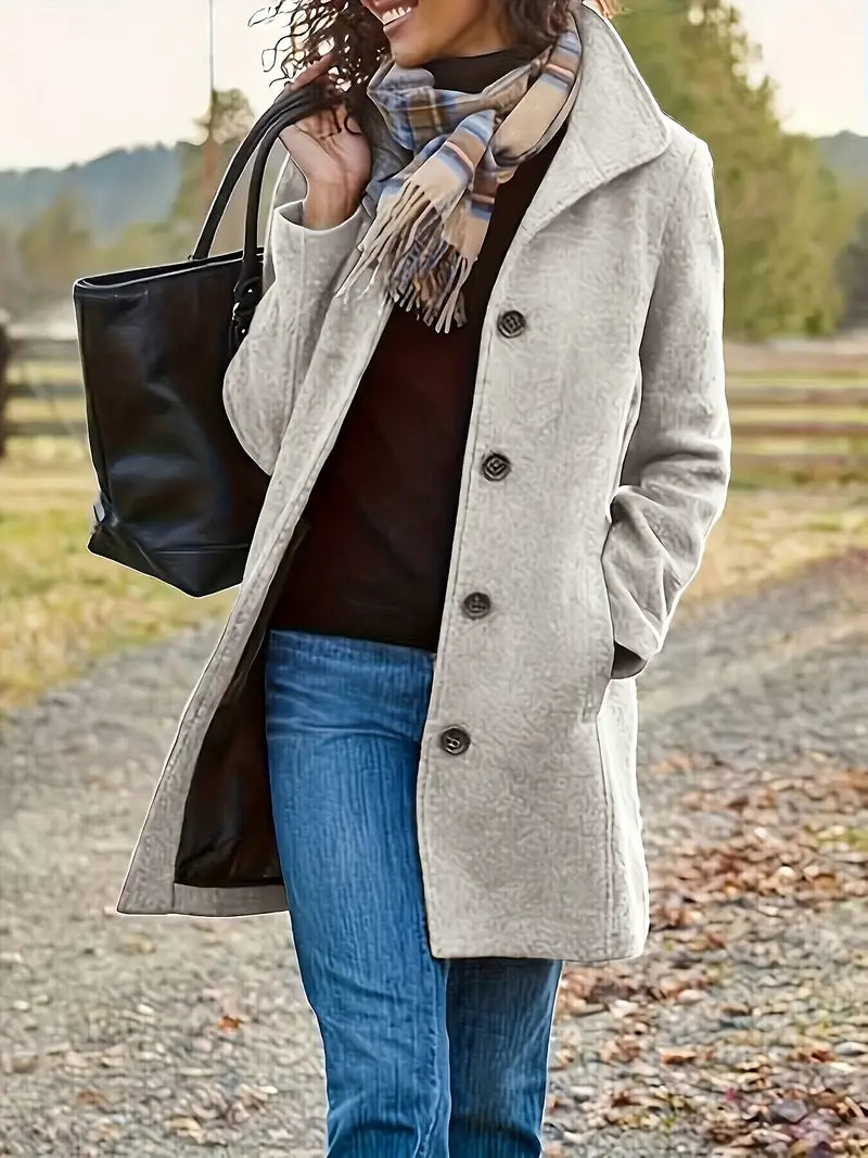 Jacqueline | Stilvoller Mantel für Damen - Elle Zürich